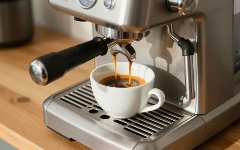 Minh họa: Espresso là gì phương pháp pha chế bằng áp suất cho ly cà phê đậm đặc