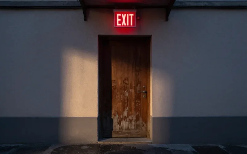 Minh họa: Exit sign là gì? ca khúc rap tự sự về sự trưởng thành và chia tay của hieuthuhai