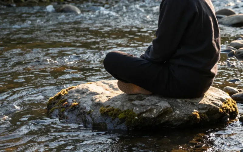 Minh họa: Mindfulness là gì: cách thực hành để giảm căng thẳng và sống trọn vẹn trong hiện tại