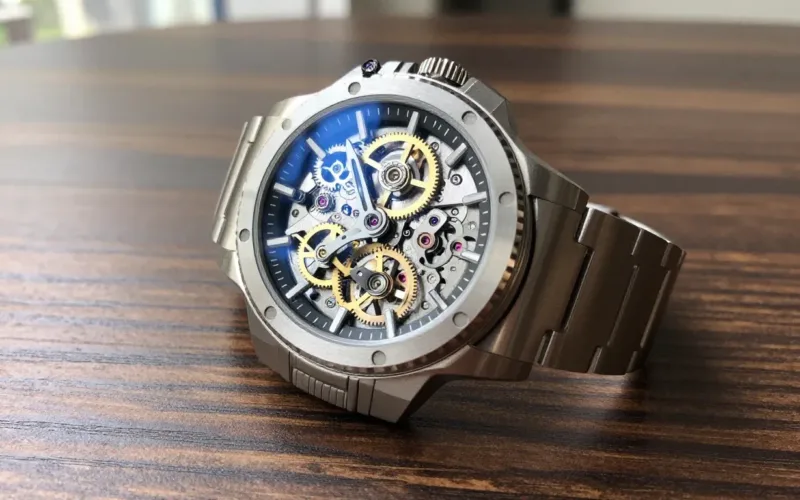 Minh họa: Skeleton là gì? đồng hồ cơ lộ máy tối đa để chiêm ngưỡng chuyển động bên trong