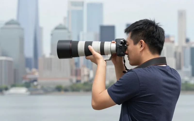 Minh họa: Tele là gì? ống kính tiêu cự dài giúp chụp xa và xóa phông tự nhiên